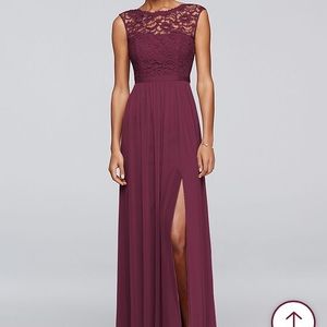 David’s Bridal Bridesmaid Dress